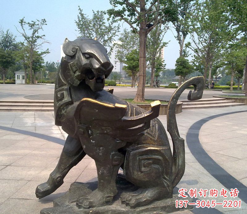 聊城铜雕抽象十二生肖