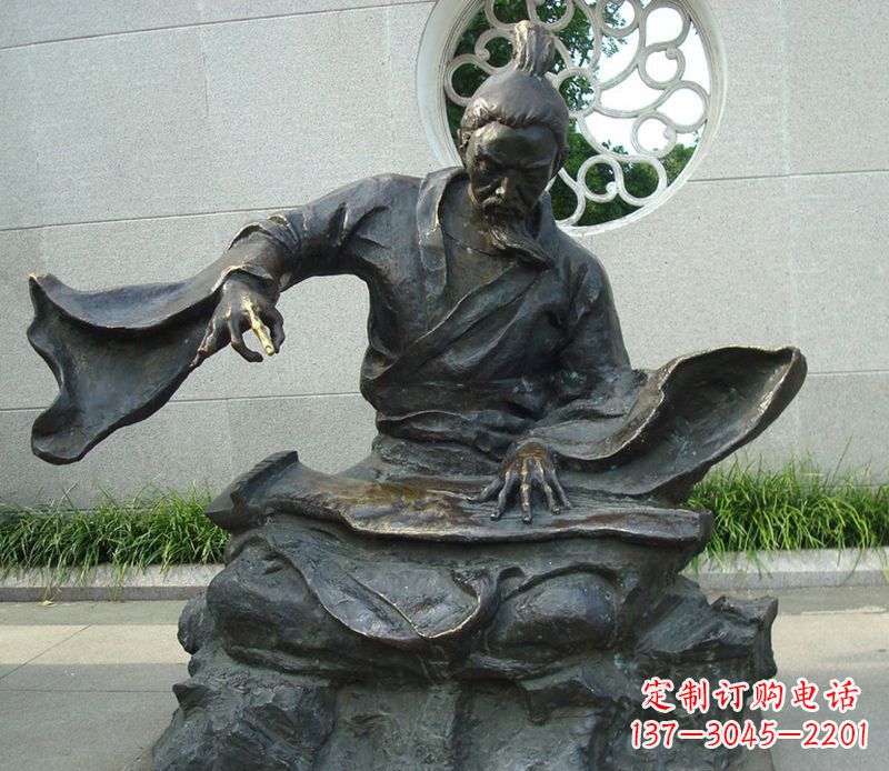 聊城铜雕弹钢琴