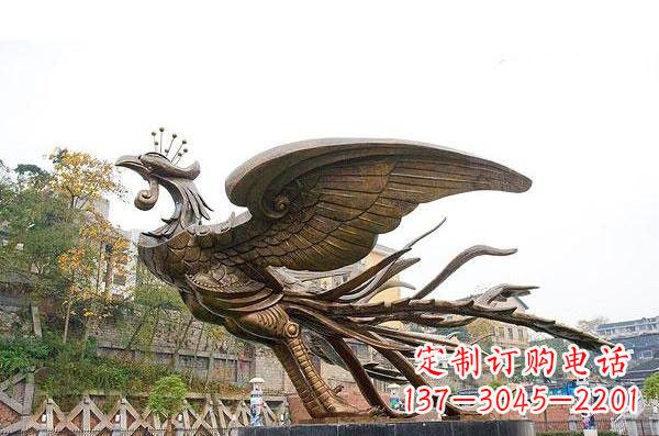 聊城铜雕凤凰
