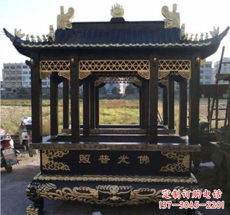 聊城铜雕佛光普照香炉
