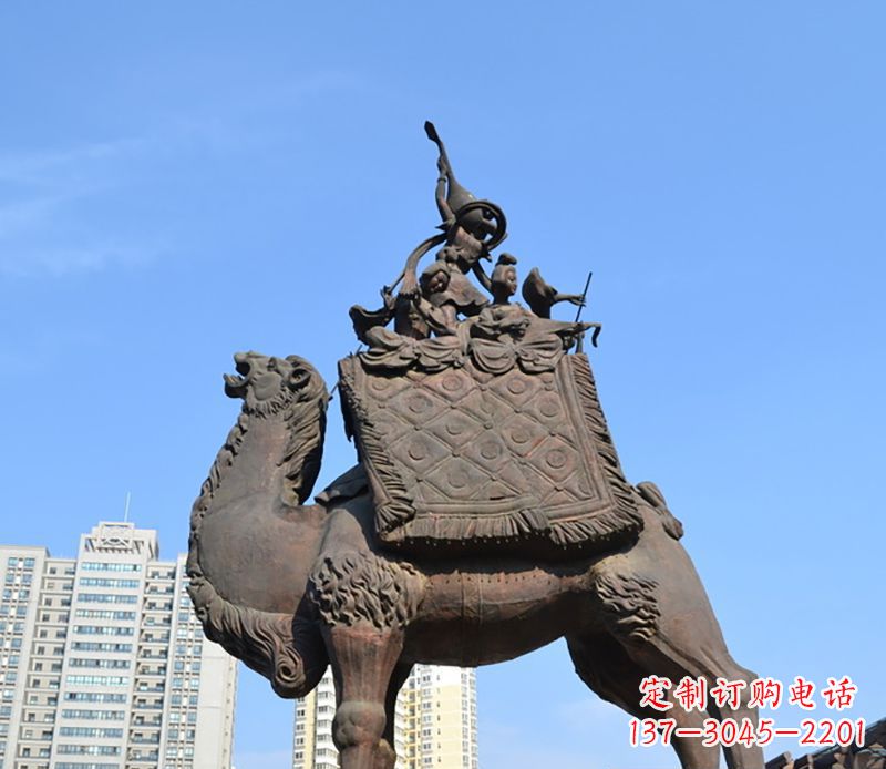 聊城铜雕骆驼