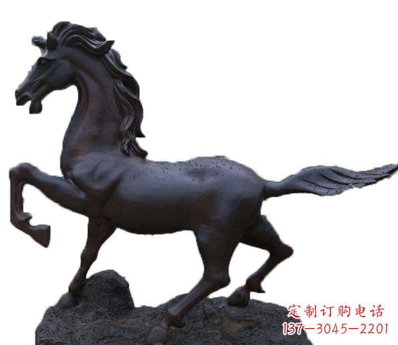 聊城铜雕马动物雕塑