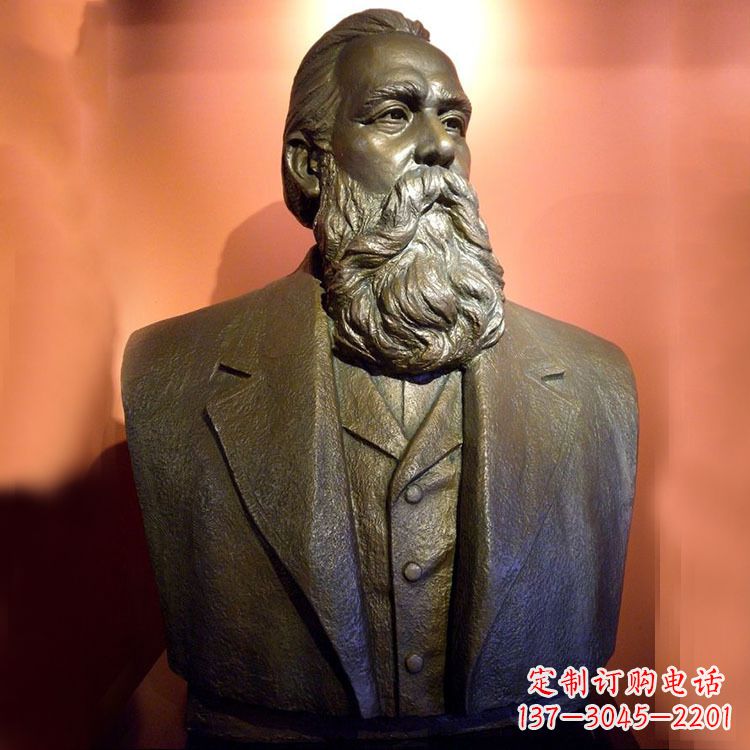 聊城铜雕马克思雕塑