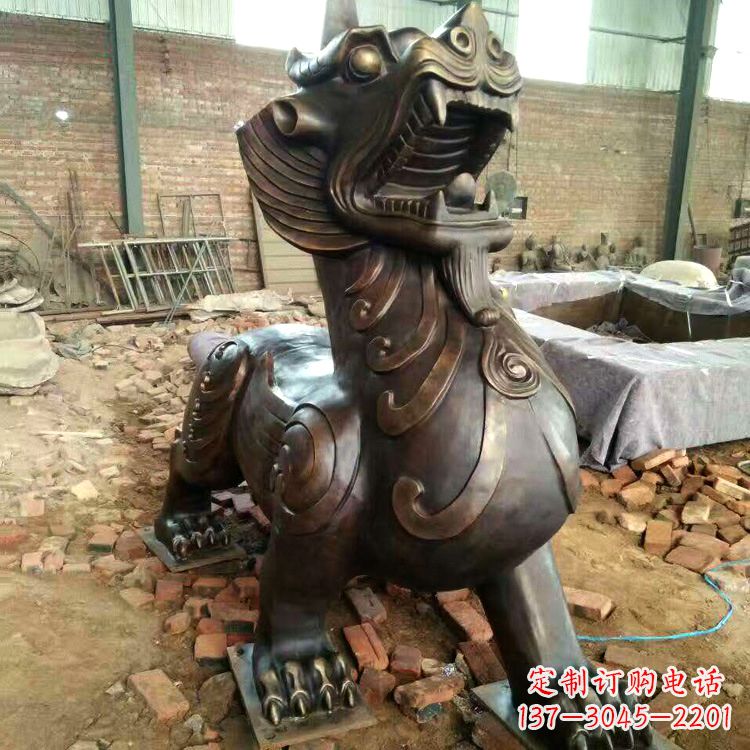 聊城铜雕貔貅镇宅辟邪