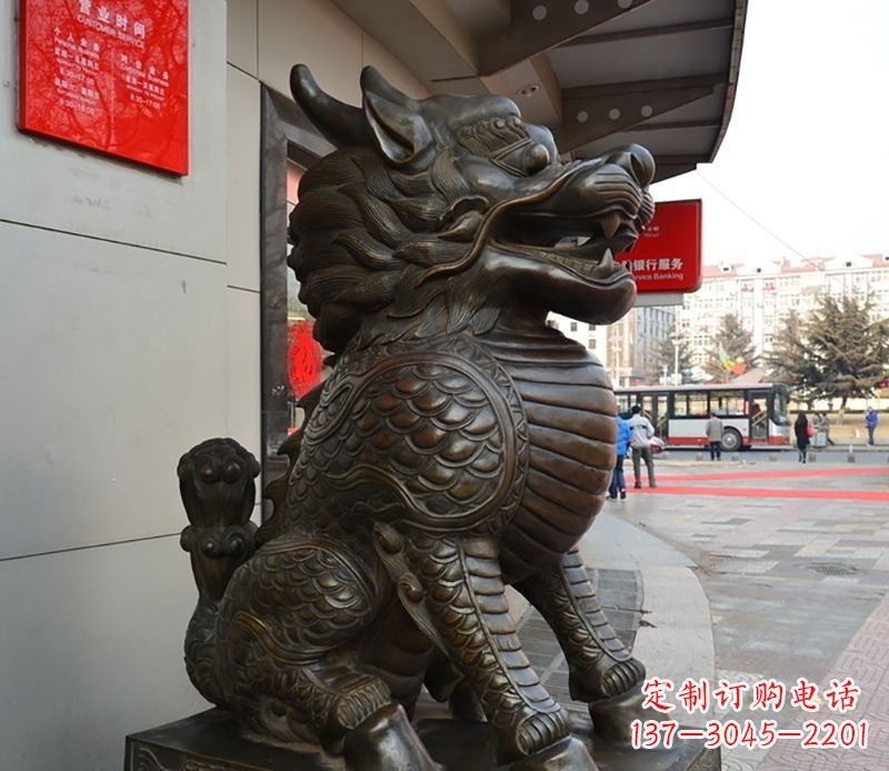 聊城铜雕麒麟
