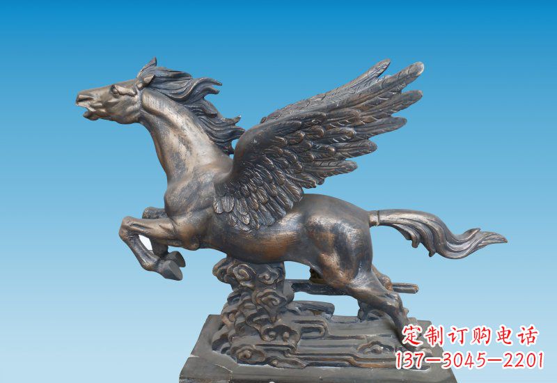 聊城铜雕企业飞马