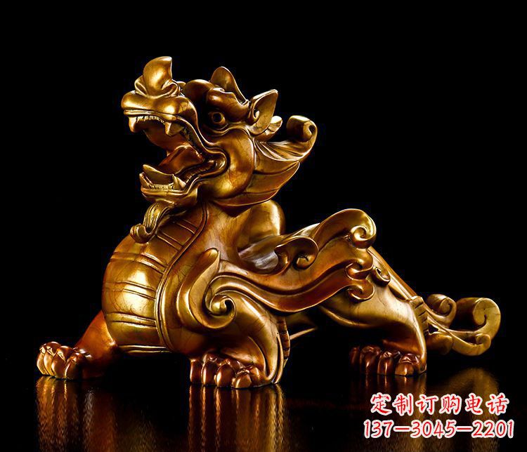 聊城铜雕瑞兽貔貅