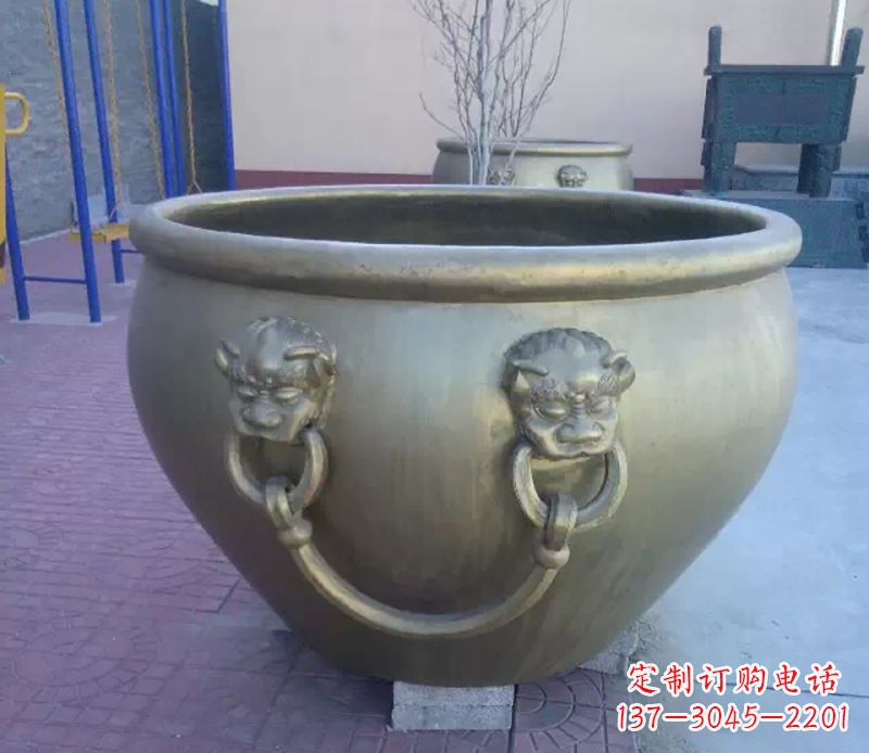 聊城铜雕水缸