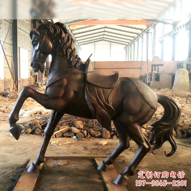 聊城铜雕战马
