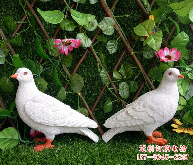 聊城潍坊和平鸽灰姑娘雕塑