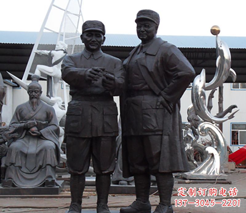 聊城伟人邓小平雕塑
