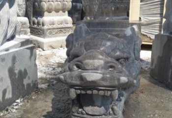 聊城传承巨龙传说的高品质龙头雕塑