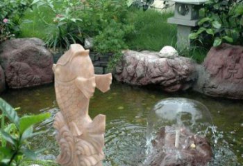 聊城艺术化的鲤鱼雕塑，让你家的氛围变得更加温馨