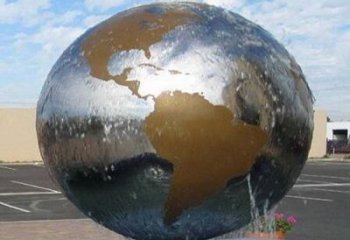 聊城国际化地球喷泉雕塑