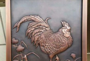 聊城呈现优雅，唤醒静谧中的美丽——锻铜公鸡雕塑
