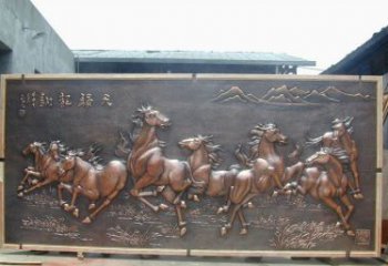 聊城中领雕塑：古典造型的精美马雕塑