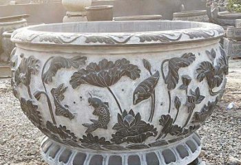 聊城荷花雕塑，迎宾之礼
