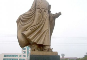 聊城屈原雕塑，华夏悠久文化之精粹