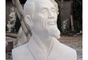 聊城屈原石雕，中国古代领袖的荣耀展现