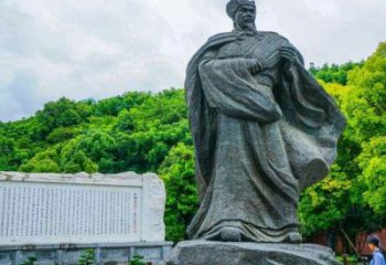 聊城汇聚历史荣光——中领雕塑诸葛亮雕塑