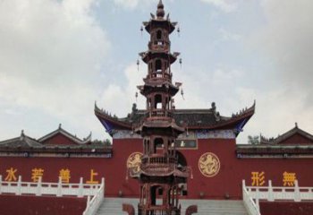 聊城三足铜香炉雕塑，精美绝伦