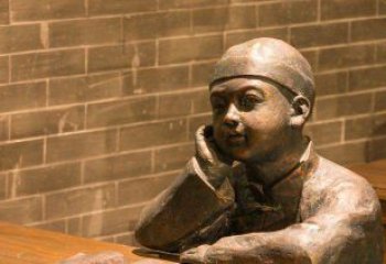 聊城休闲园林装饰装置——小孩雕塑