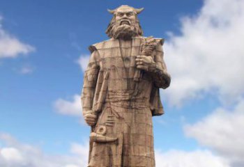 聊城精美神农大型石雕像，由中领雕塑定制
