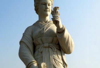 聊城美女雕塑是由中领雕塑定制的古典美女雕像，…
