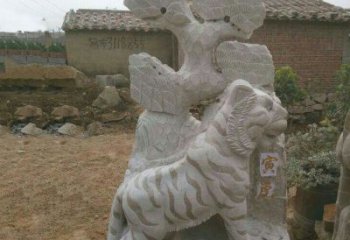 聊城大型老虎雕塑，精美外观，精细品质