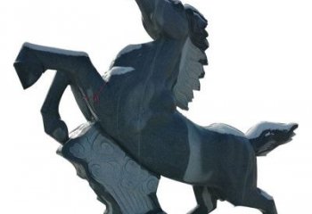 聊城中领雕塑的高精度石质马雕塑，是由于其精美…