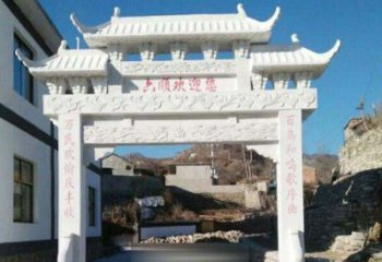 聊城牌坊雕塑：为景观增添独特灵气