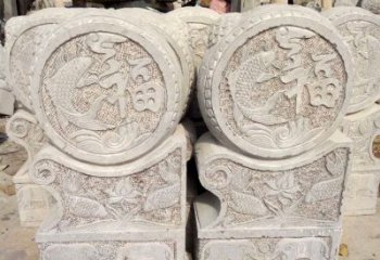 聊城精美绝伦的金蟾蜍门墩雕塑