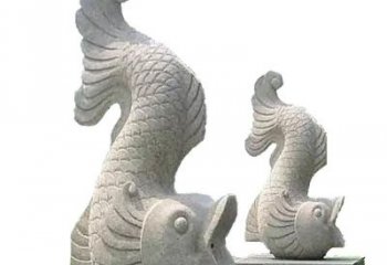 聊城中领雕塑定制精美鲤鱼雕塑
