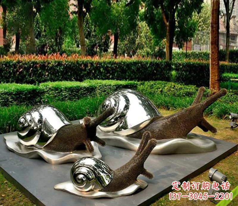 聊城蜗牛雕塑不锈钢