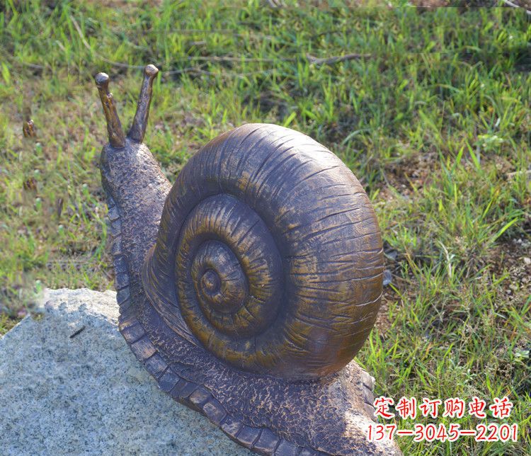 聊城蜗牛铜雕