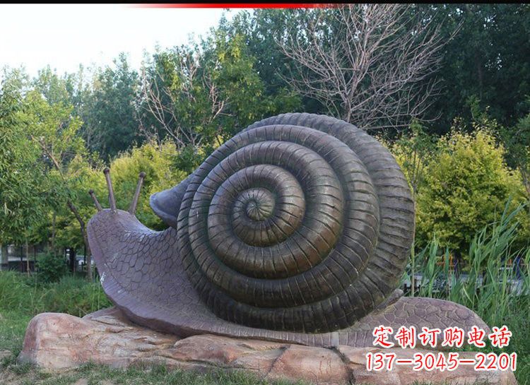 聊城蜗牛铜雕222