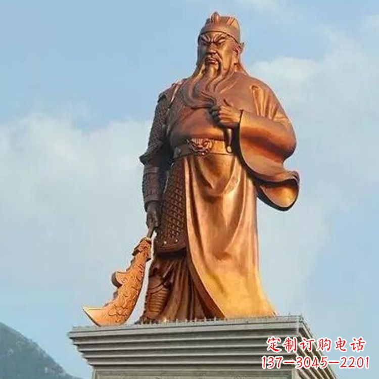 聊城武圣关公雕像