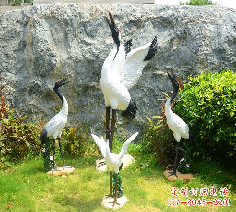 聊城仙鹤雕塑 墓地