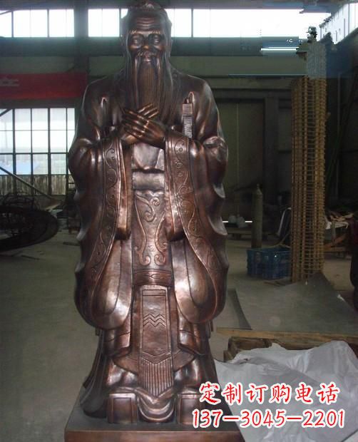 聊城先师孔子雕塑