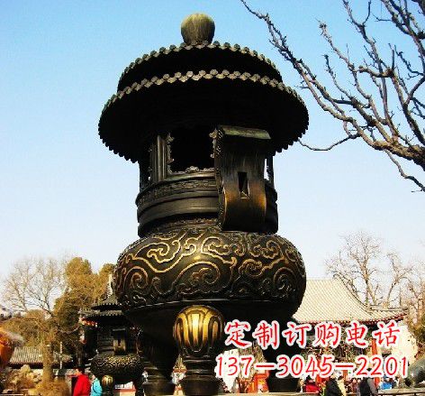 聊城香炉铜雕塑