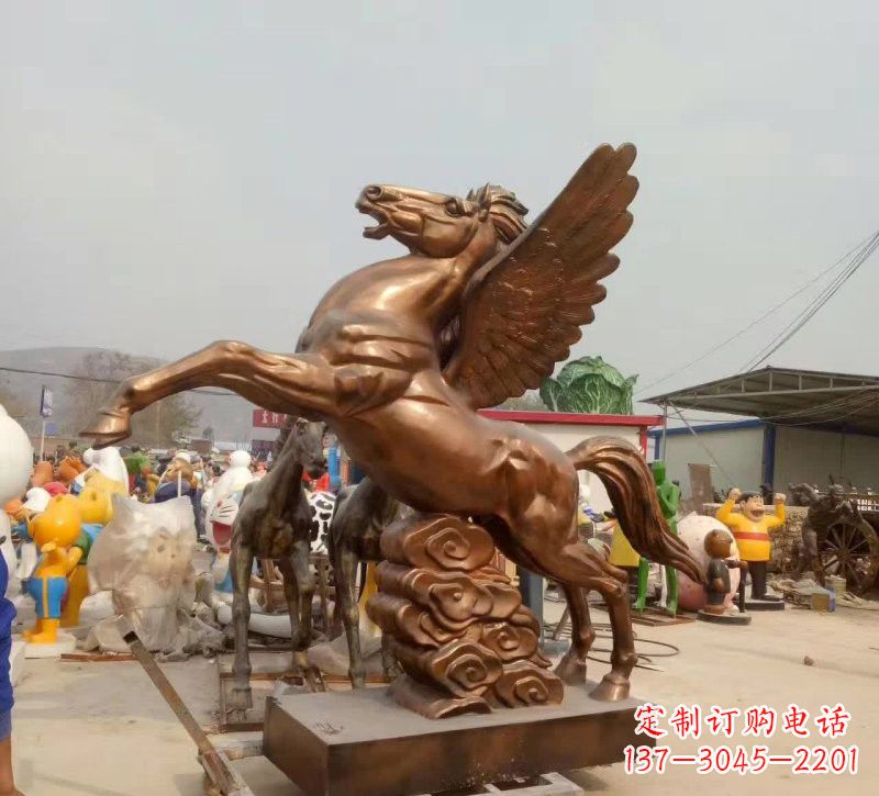聊城祥云飞马铜雕