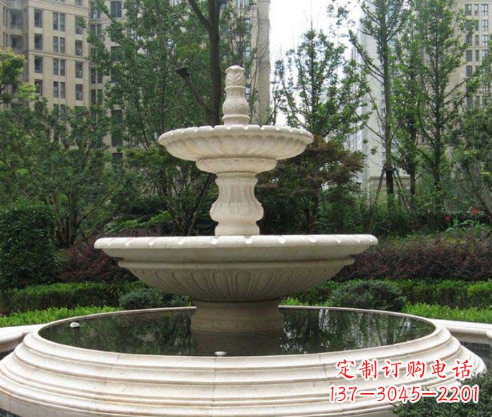聊城小区景观欧式喷泉石雕 (2)