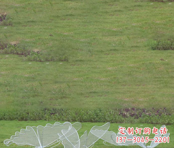 聊城小区镂空蝴蝶不锈钢摆件雕塑