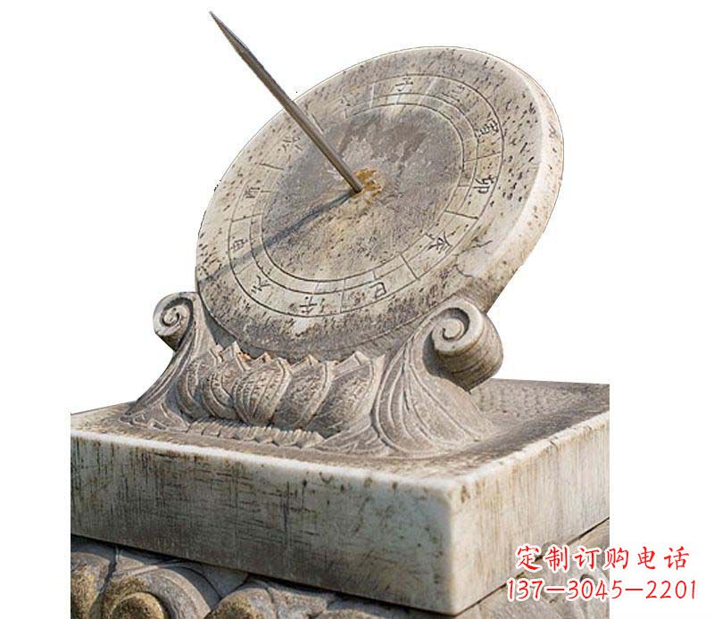 聊城校园大理石日晷景观石雕