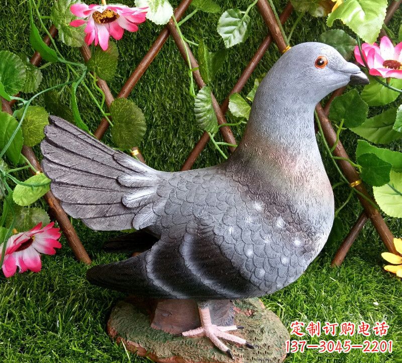 聊城学生和平鸽雕塑