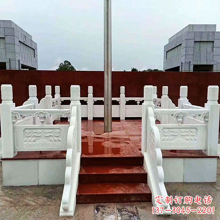 聊城学校石雕升旗台
