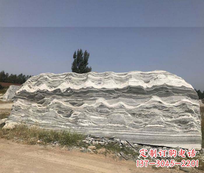 聊城雪浪石假山公园景观石雕