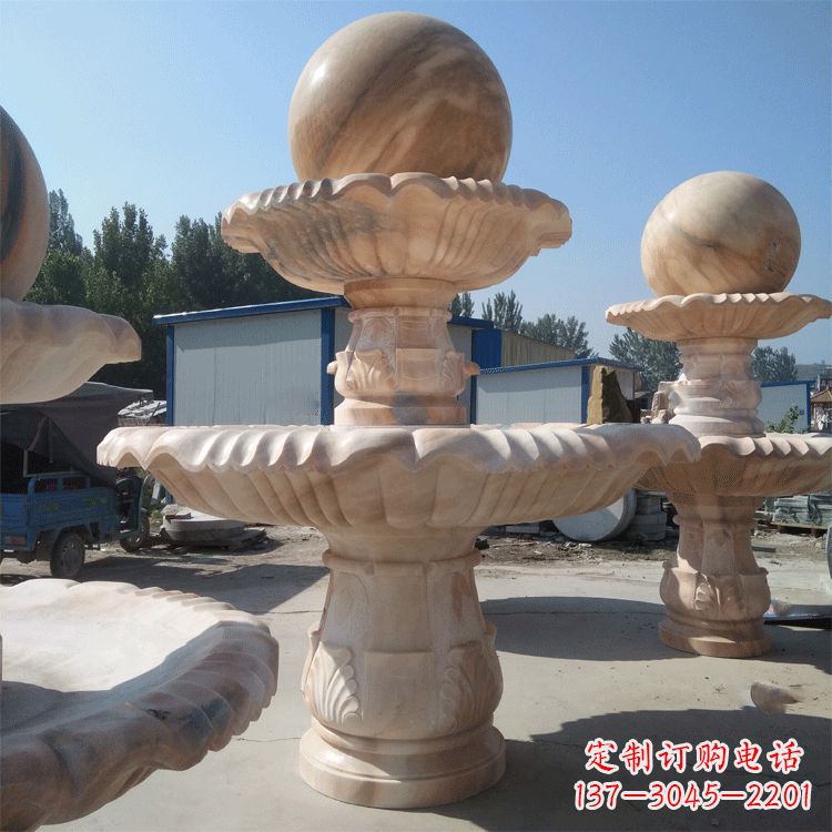 聊城一米的喷泉石雕