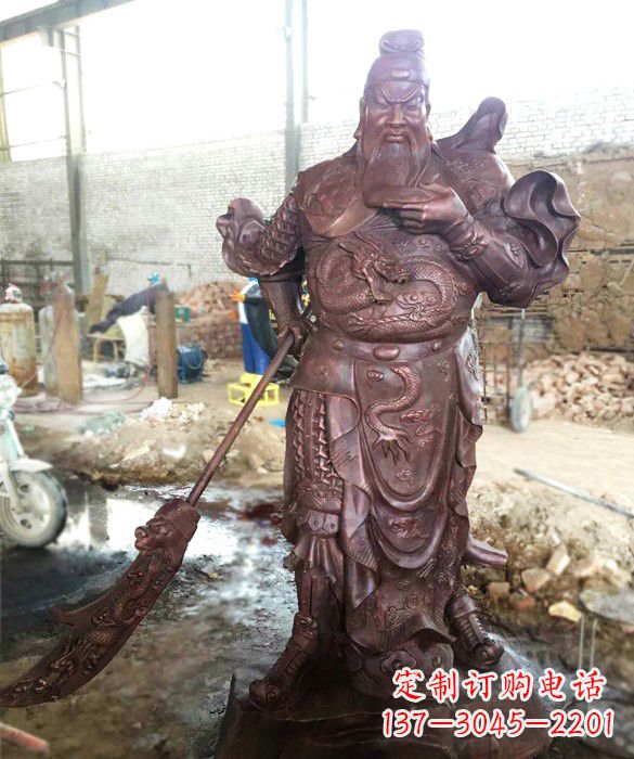 聊城义薄云天关公像