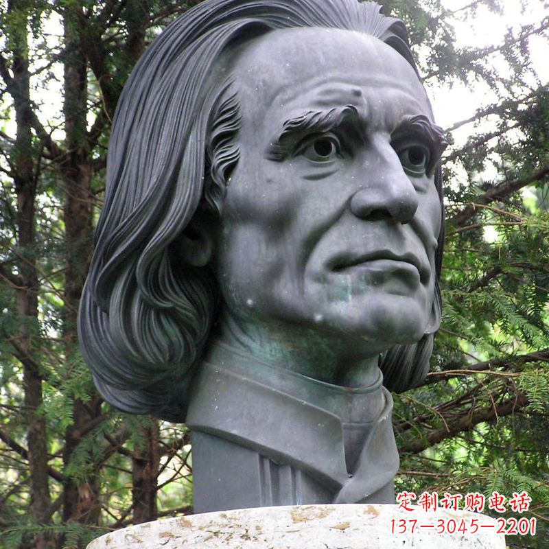 聊城英国著名外科医生利斯特铜雕头像雕塑